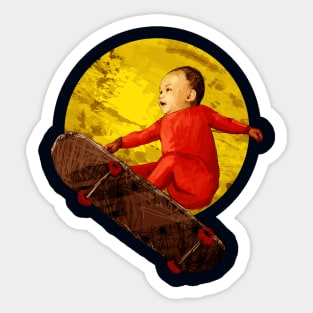 Skater Baby Sticker